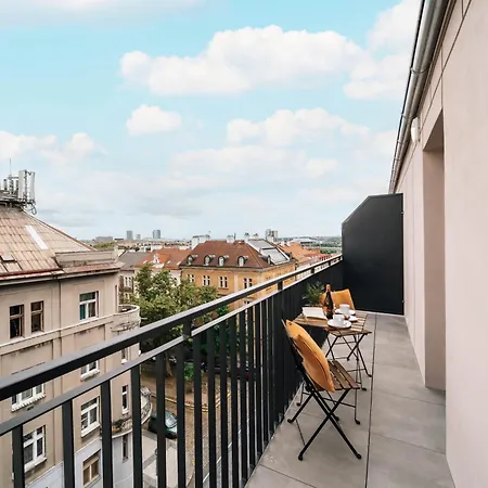 Cavallo Romantic Rooftop L Center Lägenhet Prag